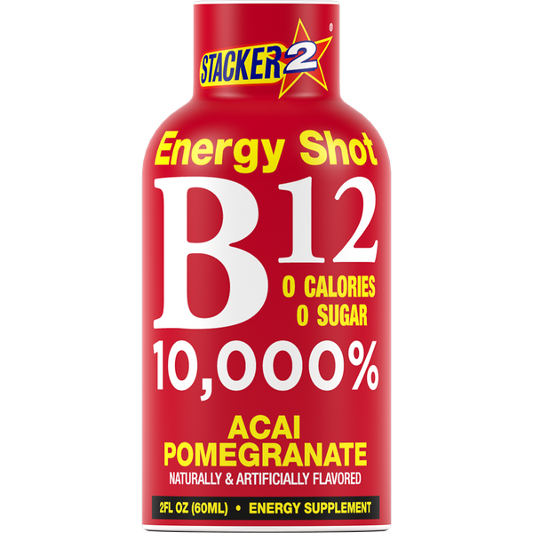 B12 Energy Shots (12pk - 2 oz bottles)