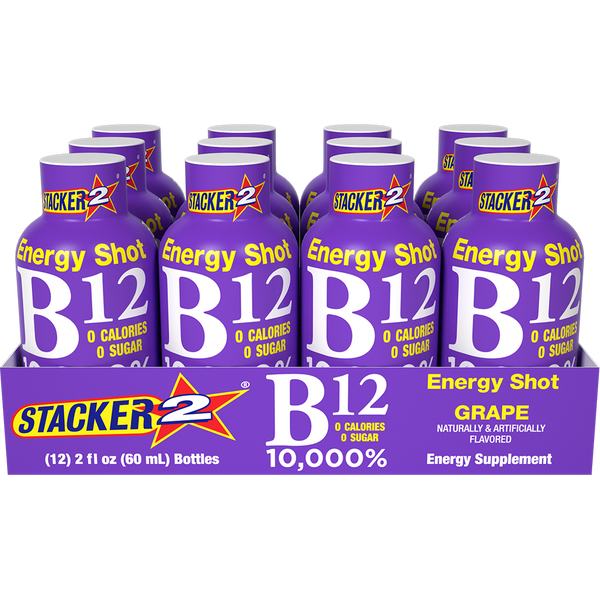 B12 Energy Shots (12pk - 2 oz bottles)