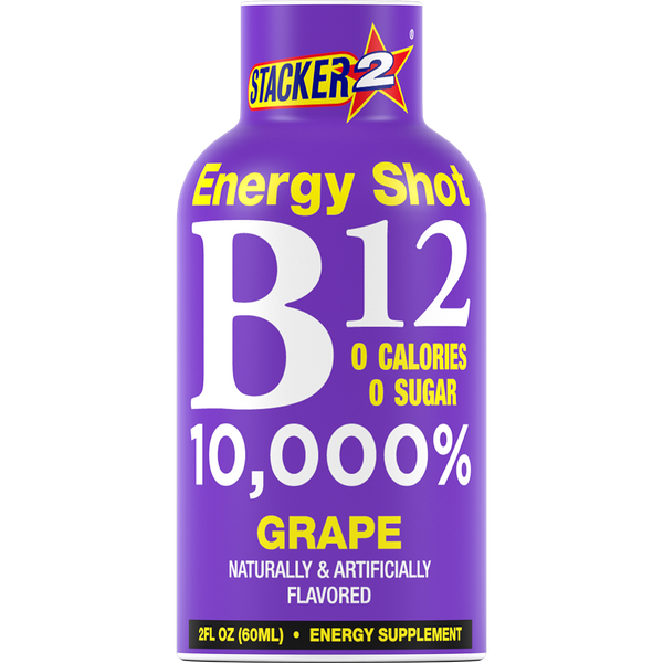 B12 Energy Shots (12pk - 2 oz bottles)