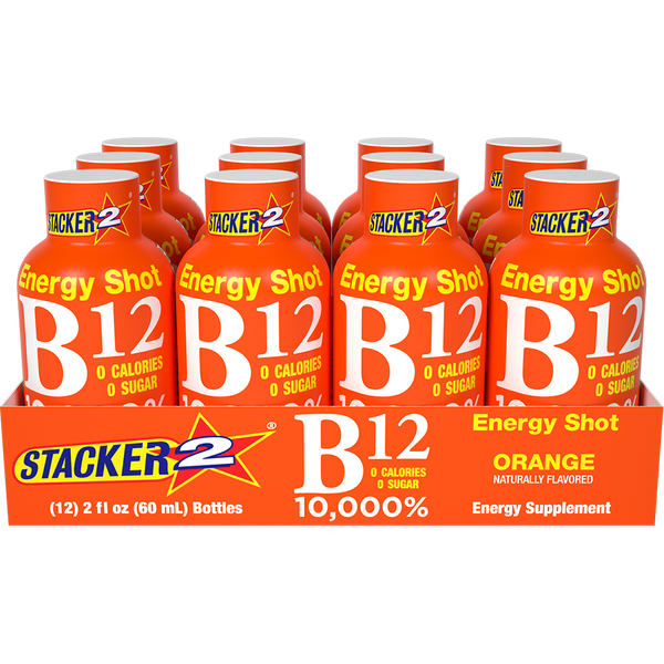 B12 Energy Shots (12pk - 2 oz bottles)