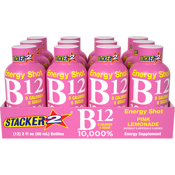 B12 Energy Shots (12pk - 2 oz bottles)