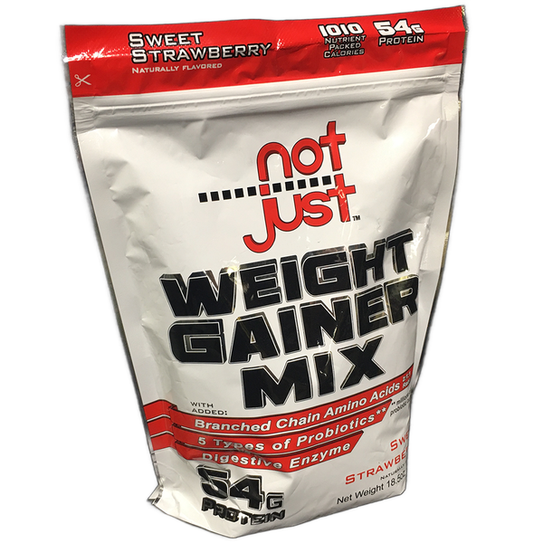 Not Just® Weight Gainer Strawberry 524g