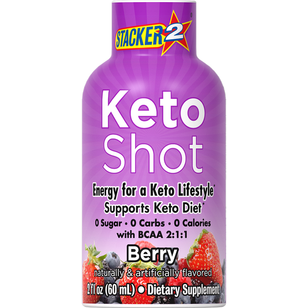 Stacker 2 Keto Shot (12pk – 2 oz Bottles)