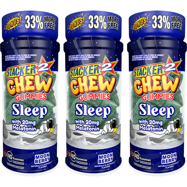 Stacker2 Chew Gummies: Sleep