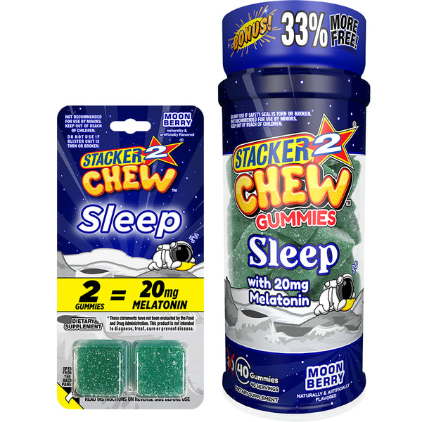 Stacker2 Chew Gummies: Sleep