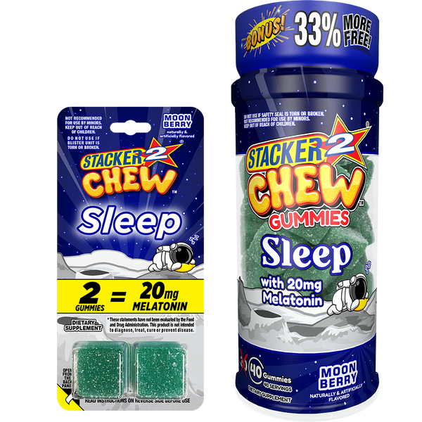 Stacker2 Chew Gummies: Sleep