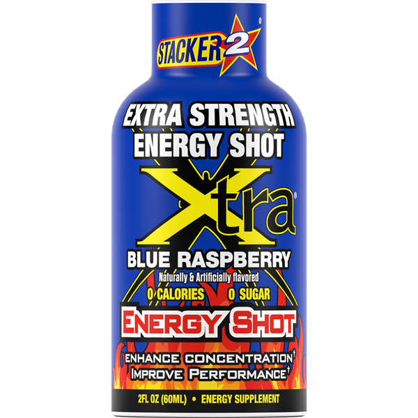 Xtra Energy Shots Extra Strength  (12pk - 2 oz Bottles)