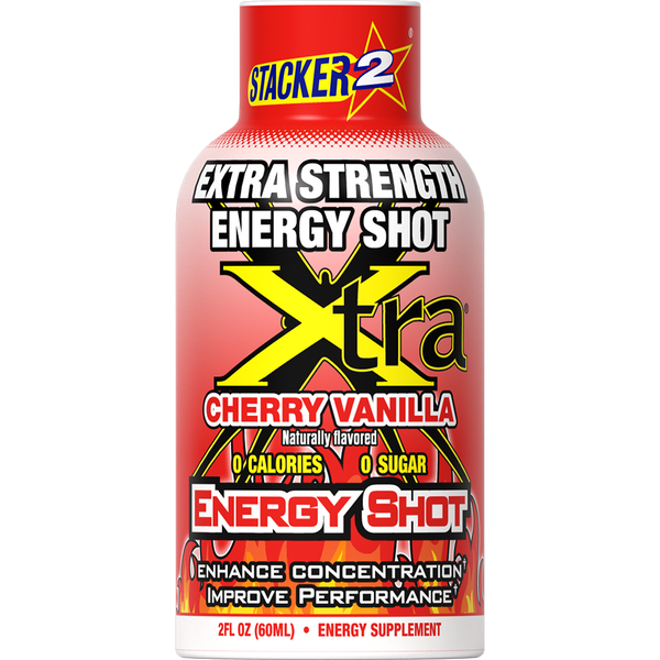 Xtra Energy Shots Extra Strength  (12pk - 2 oz Bottles)