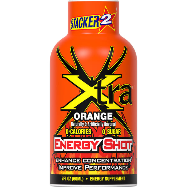 Xtra Energy Shots 12pk 2 Oz Bottles Stacker2